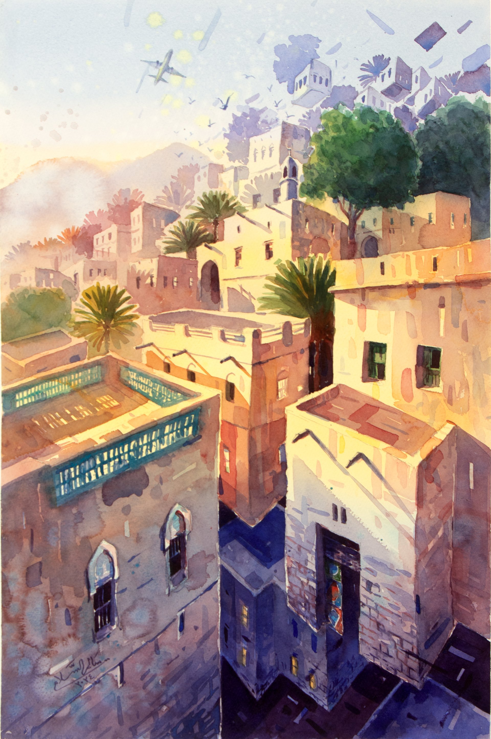 Old Muscat Rooftops — Salim Al Salami